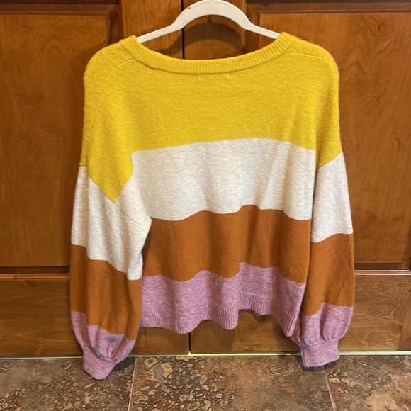 Madewell Colorblock Sweater - Picture 3 of 5